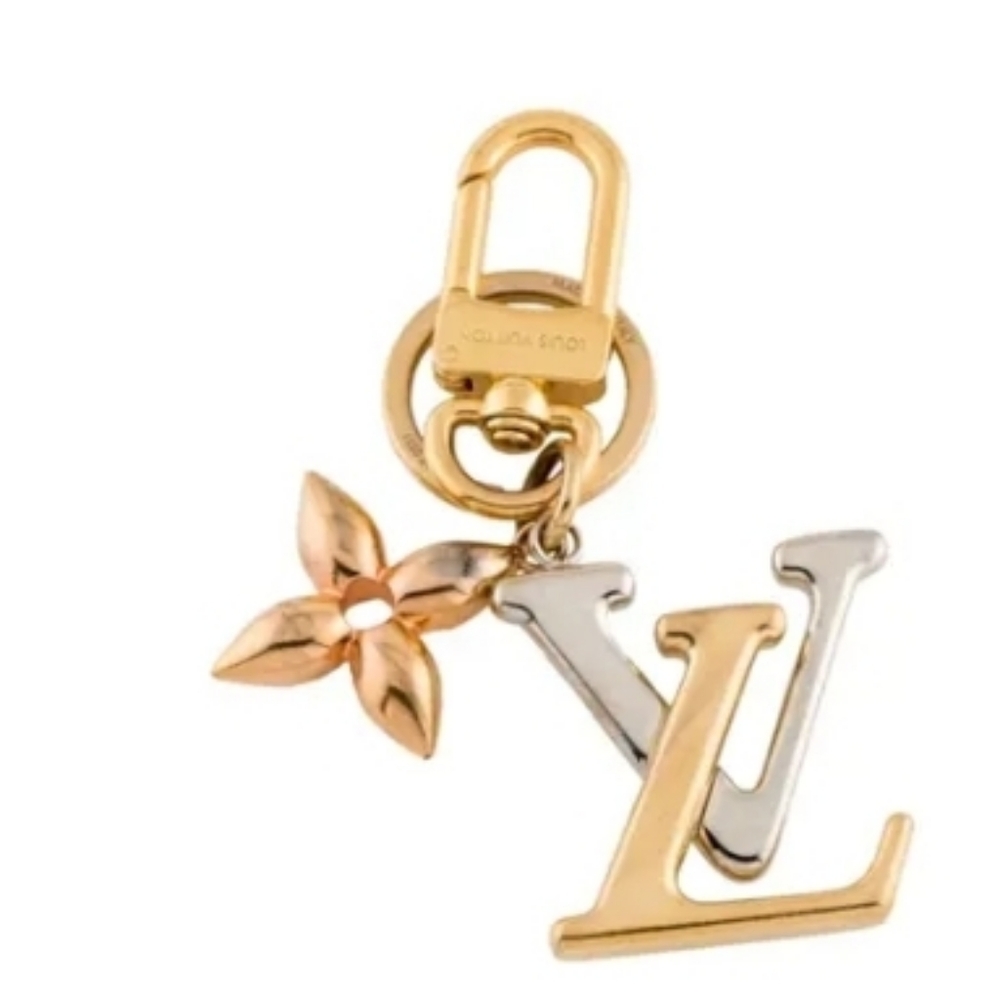 Louis Vuitton Gold and Silver Keychain - Picture 4 of 4